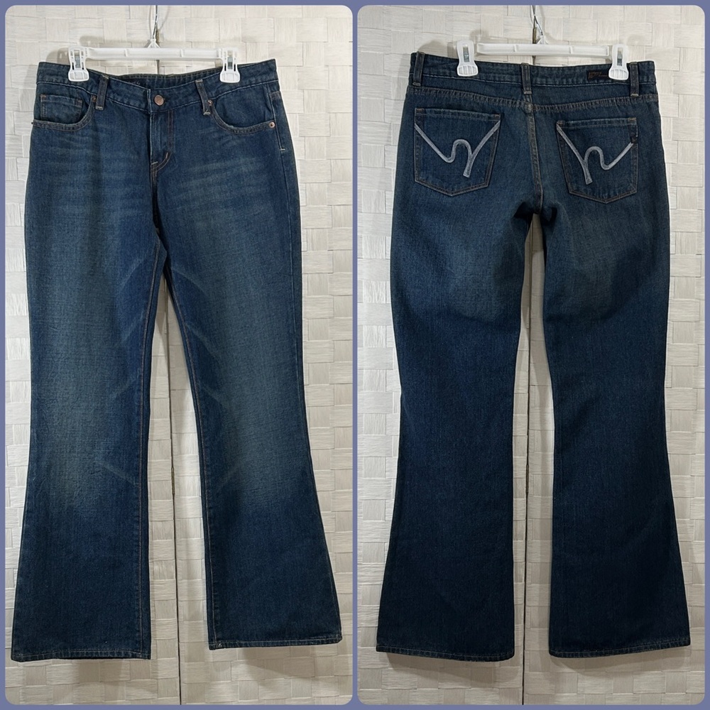 Citizens Of Humanity Women's low rise straight leg jeans